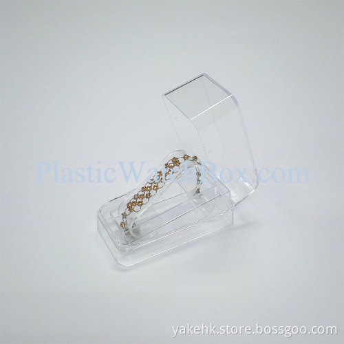 Hard Covered Clear Plastic Jewelry Display Boxes OEM Custom Printed Packaging Wholesale